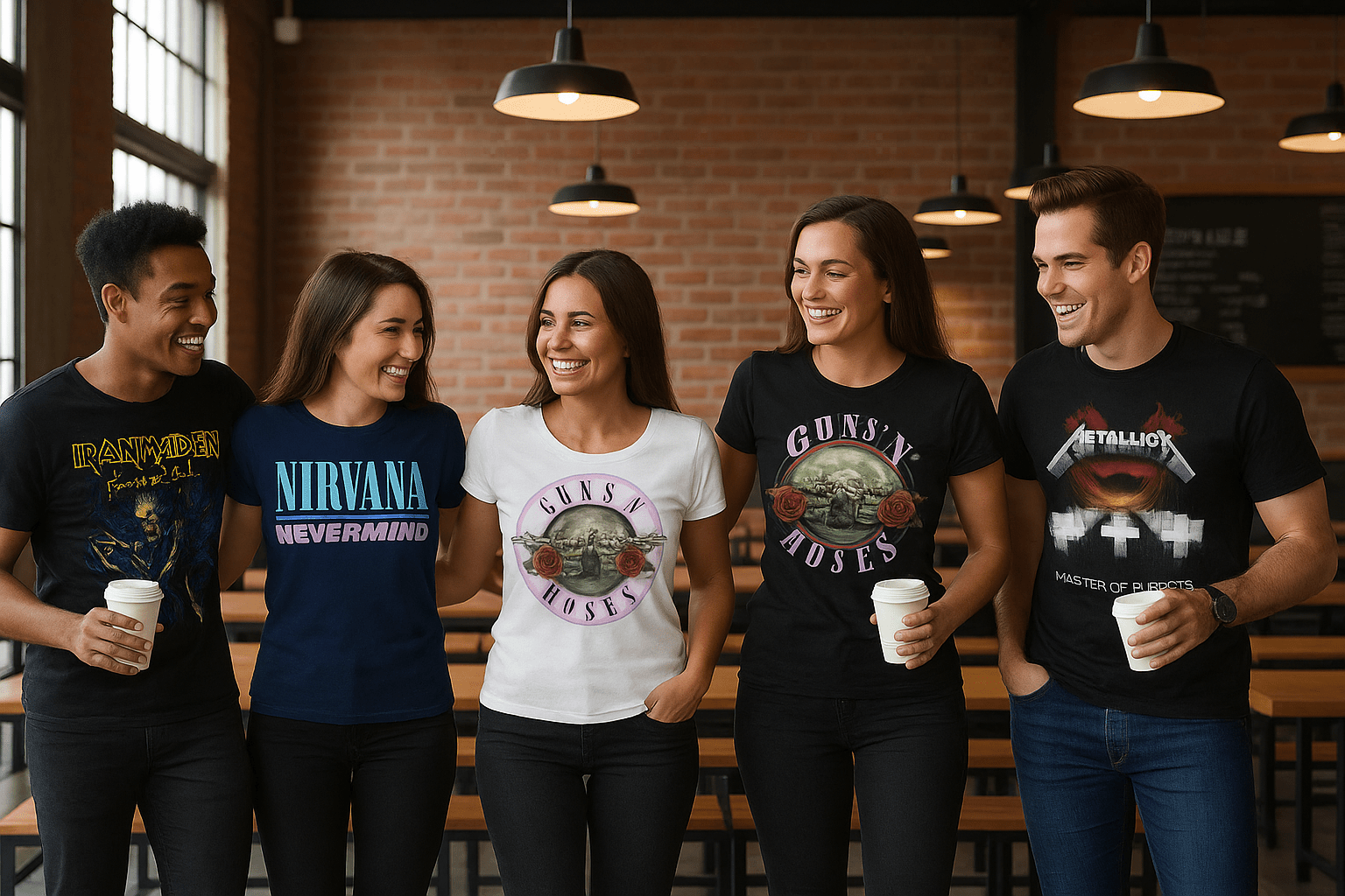 5 camisetas de Rock que nunca pasan de moda - RockTheNight