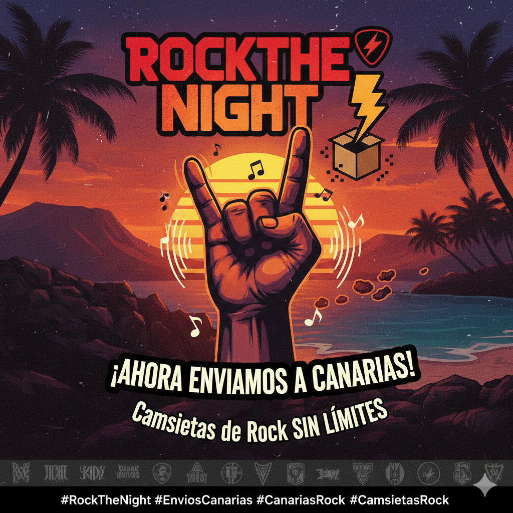 Si la música no conoce fronteras, RockTheNight hace envíos a Canarias
