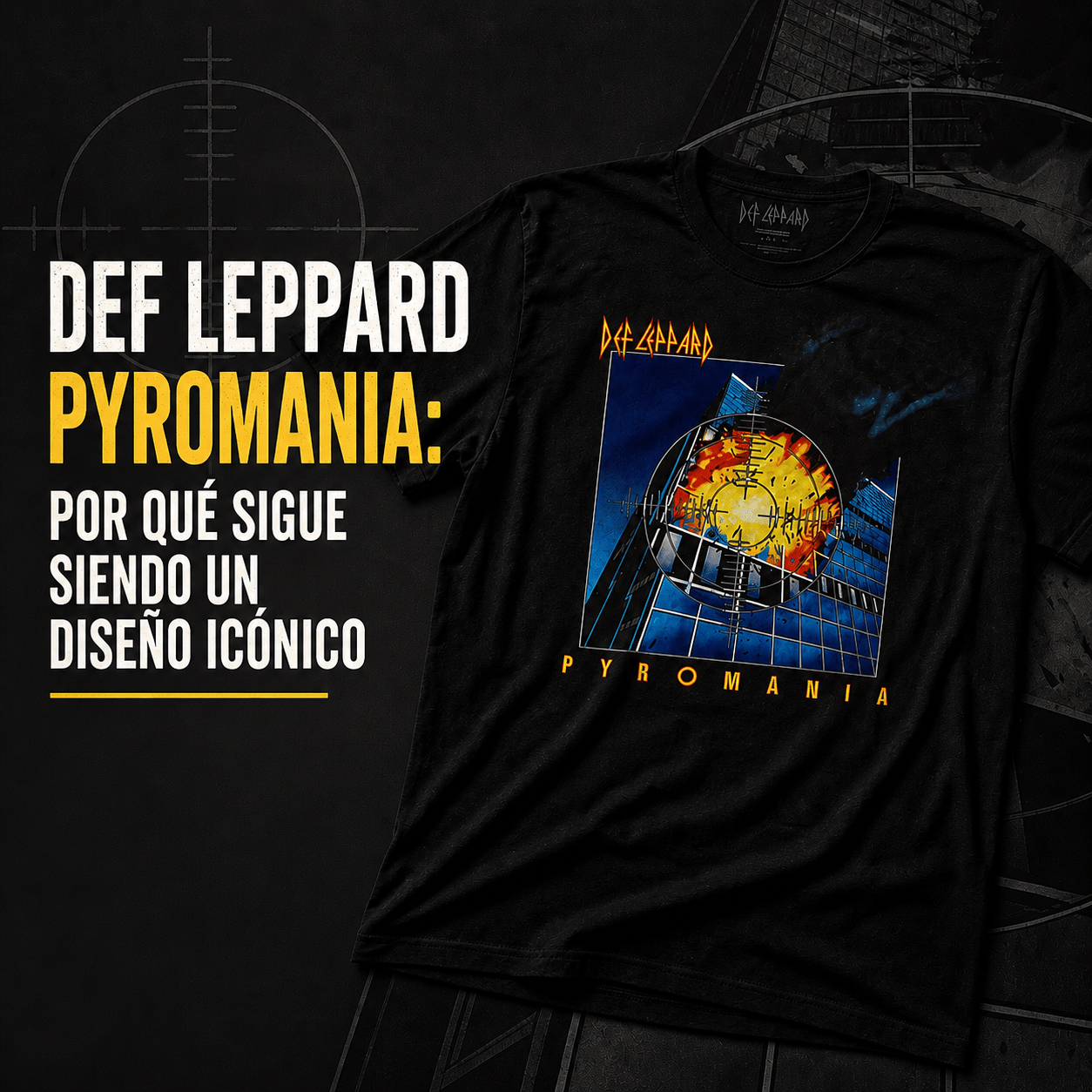 Def Leppard Pyromania: por qué sigue siendo un diseño icónico - RockTheNight