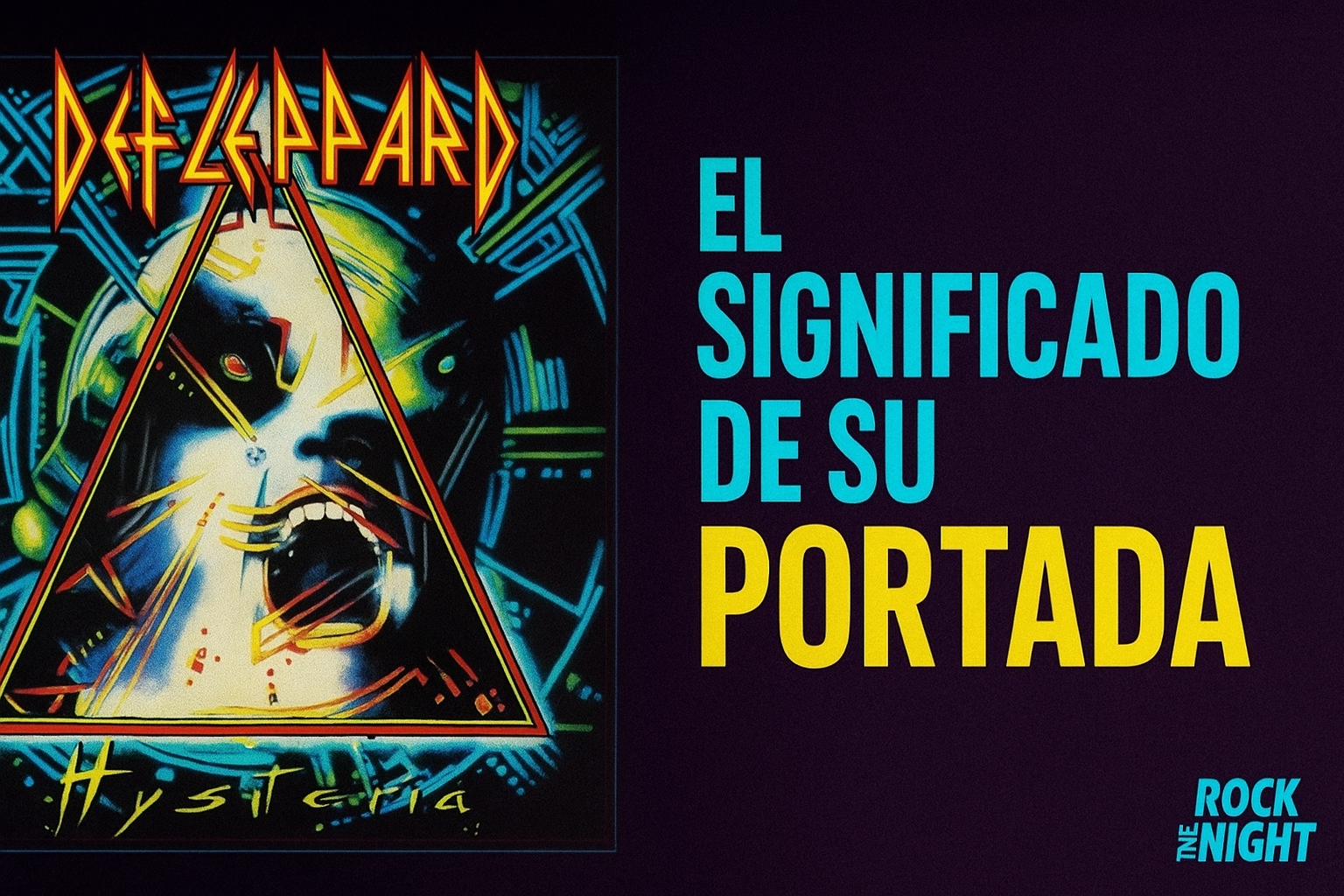 Def Leppard significado portada Hysteria
