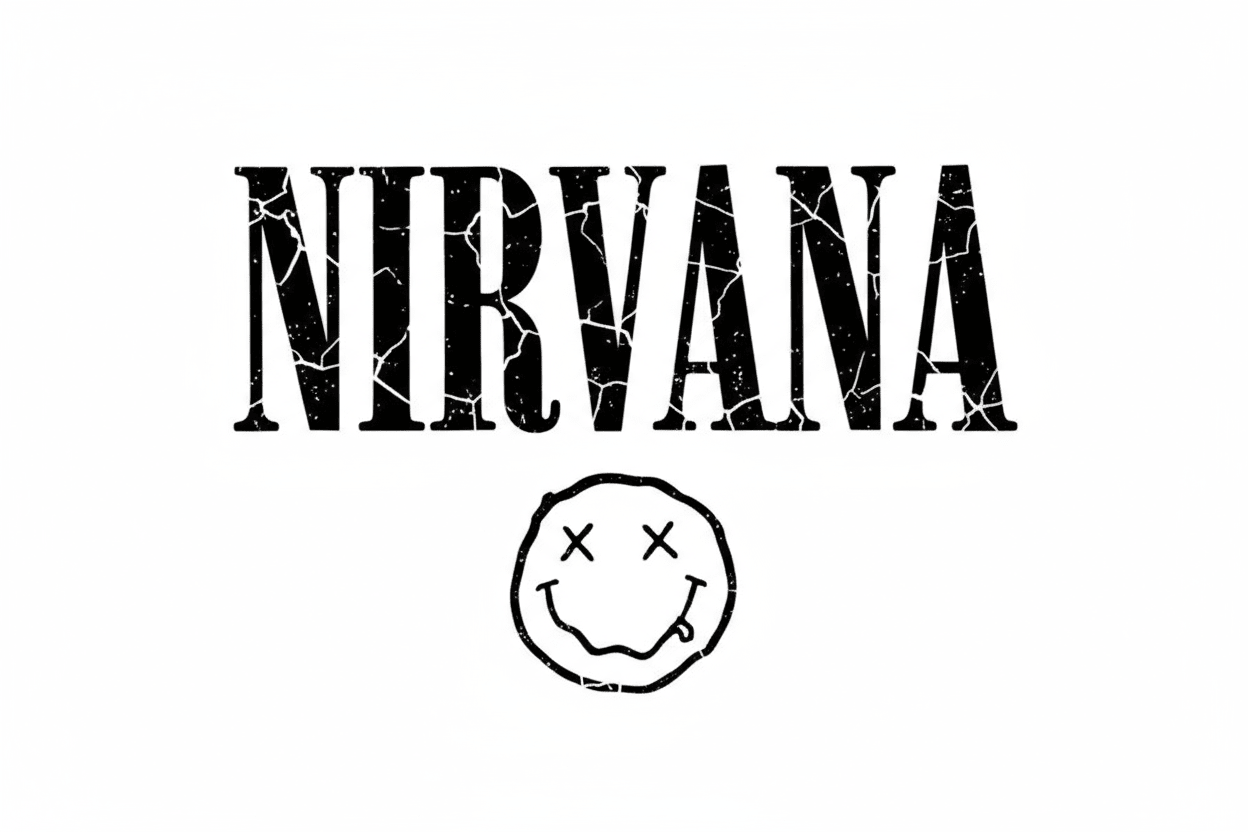 El logo de Nirvana: Historia y significado de un icono del grunge - RockTheNight