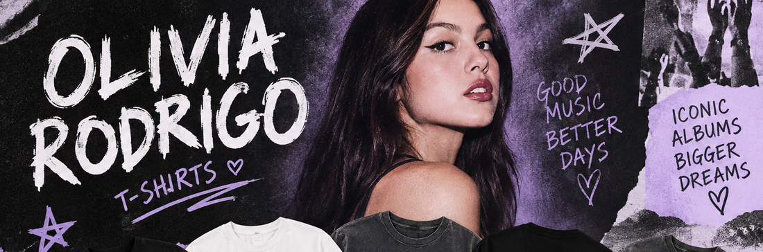 Olivia Rodrigo llega a RockTheNight - Camisetas Oficiales