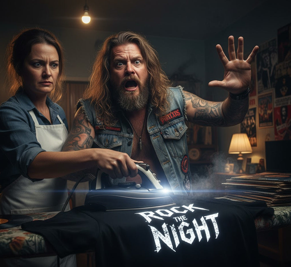 Cómo cuidar tus camisetas rockeras y mantener el estampado como nuevo