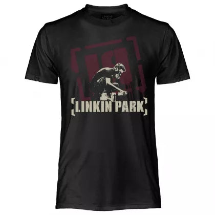 Camiseta Linkin Park - Meteora negra con diseño inspirado en el icónico álbum de 2003, ideal para fans del rock alternativo y el nu metal.