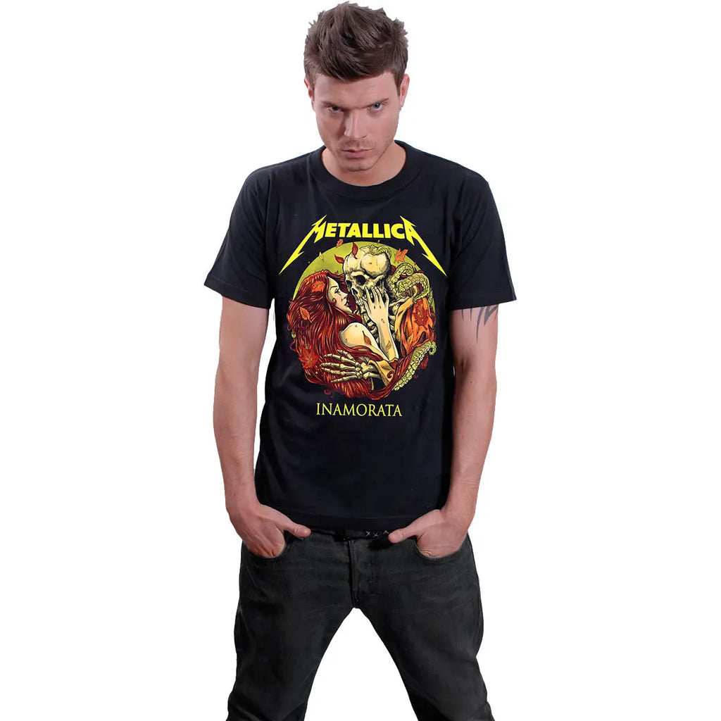 Camiseta Metallica - Inamorata - Unisex