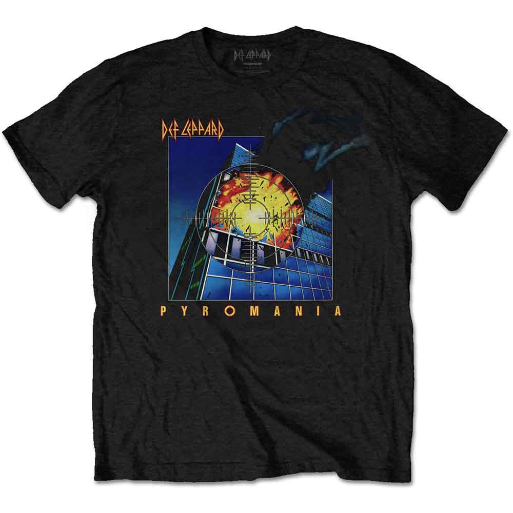 Camiseta Def Leppard - Pyromania - Unisex