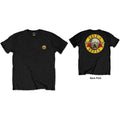 Camiseta Guns n' Roses - Classic Logo (frontal minimalista y trasero) - Unisex