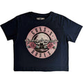 Crop Top Guns N' Roses - Classic Logo (Azul Marino) - Mujer