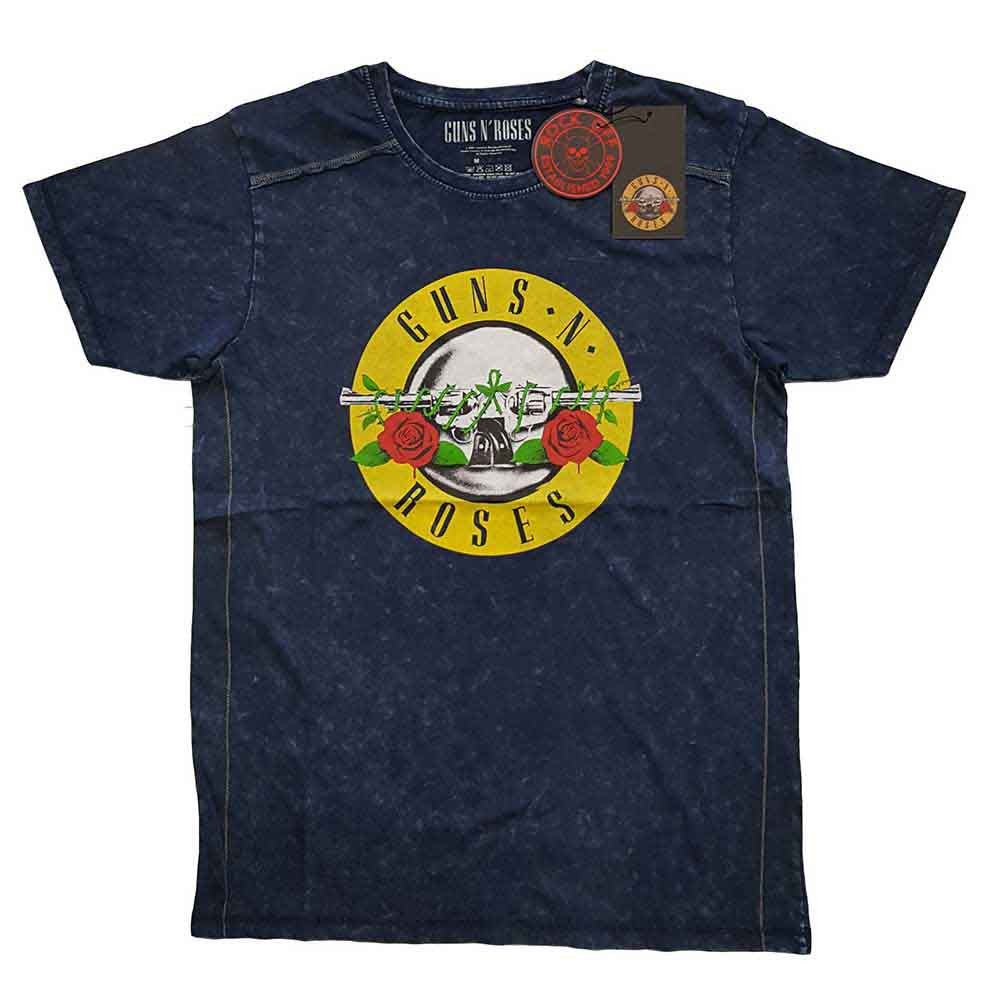 Camiseta Guns N’ Roses - Classic Logo Wash - Unisex