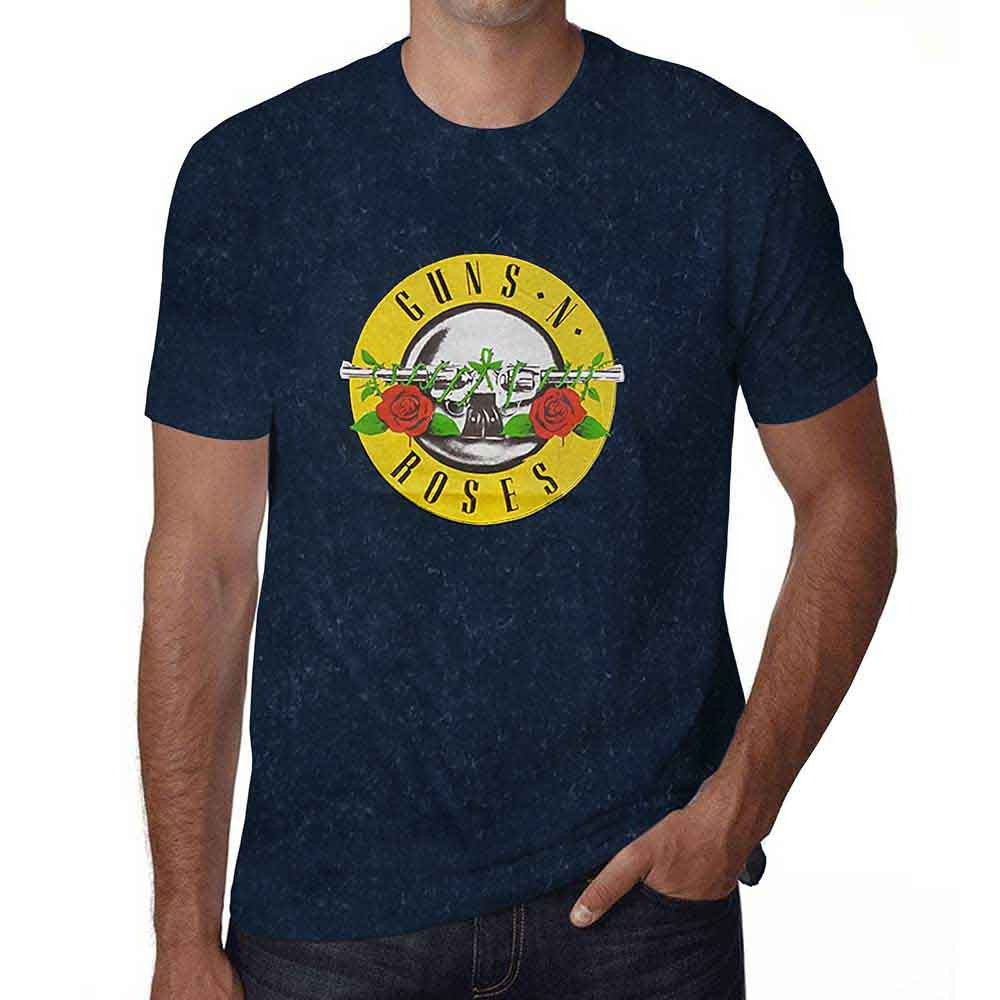 Camiseta Guns N’ Roses - Classic Logo Wash - Unisex