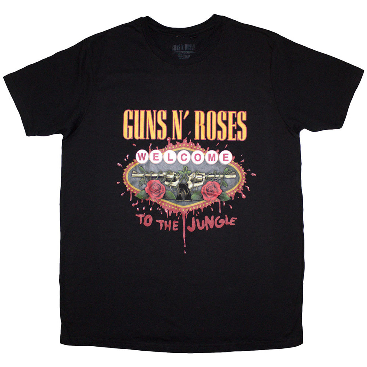 Camiseta Guns n' Roses - Welcome to the Jungle - Mujer