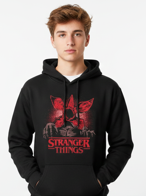 Sudadera Stranger Things - Demogorgon Pixelado - Unisex