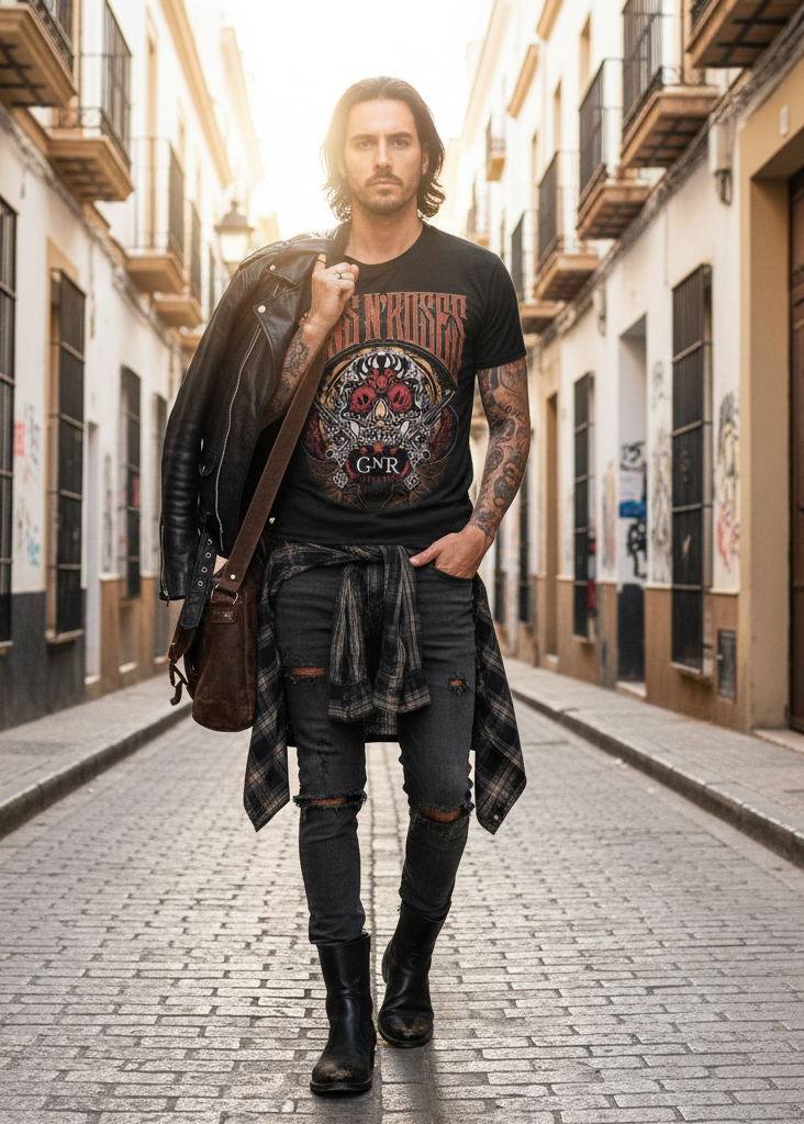 Camiseta Guns n Roses Australia