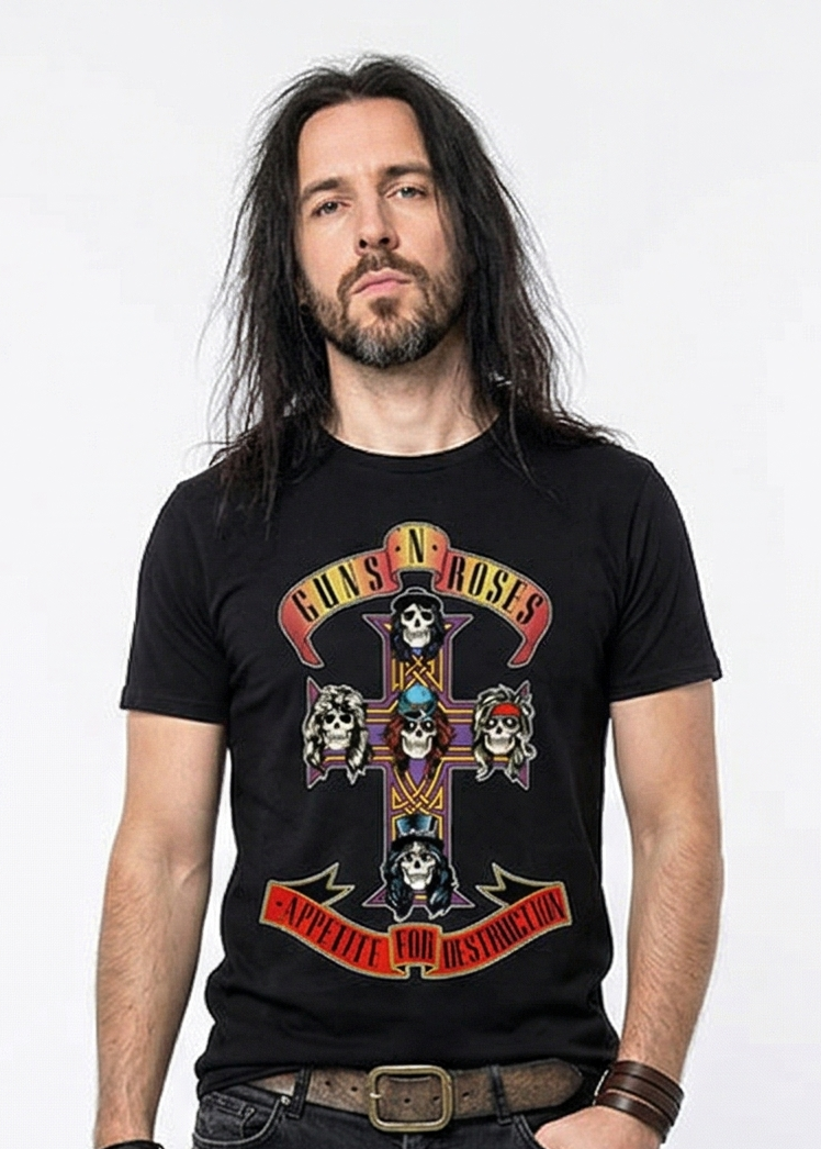 Camiseta Guns n' Roses Appetite for Destruction