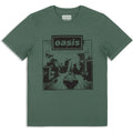 Camiseta Oasis - Definitely Maybe Frame (Verde) - Unisex
