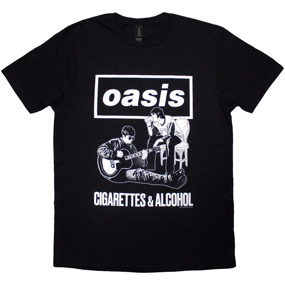 Camiseta Oasis - Cigarettes & Alcohol - Unisex