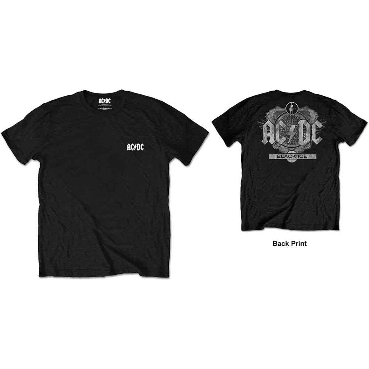 Camiseta AC/DC - Black Ice Unisex - RockTheNight