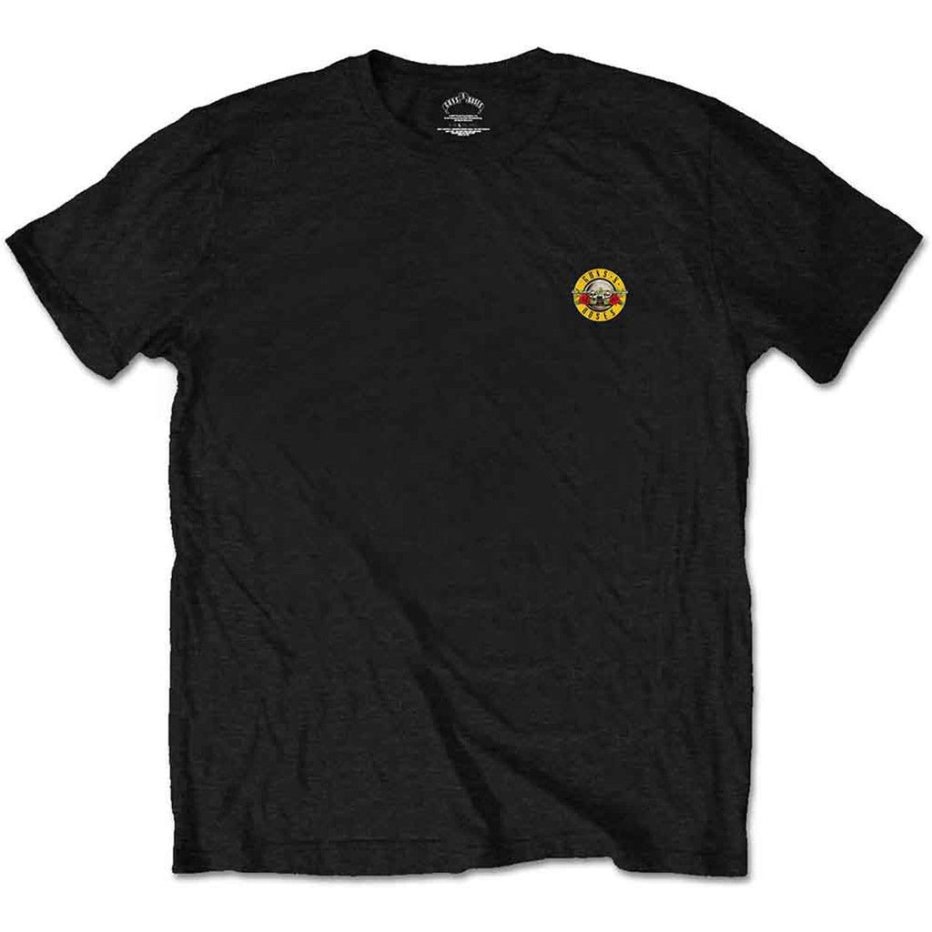 Camiseta Guns n' Roses - Classic Logo (frontal minimalista y trasero) - Unisex - RockTheNight