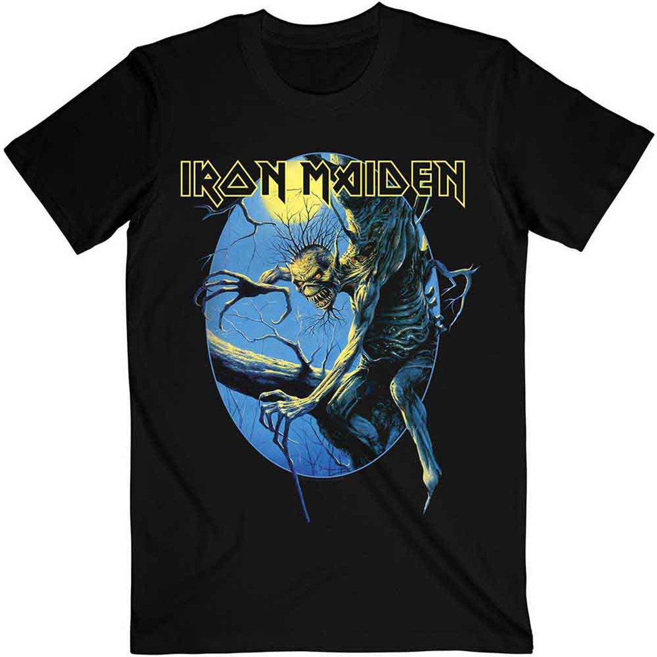 Camiseta Iron Maiden - Fear of the dark oval moon - Unisex - RockTheNight