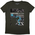 Camiseta Linkin Park - Meteora Drip Collage (Verde) - Mujer - RockTheNight
