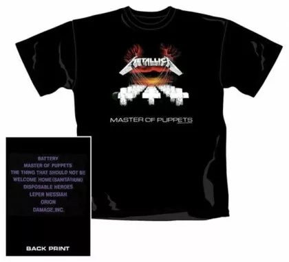 Camiseta Metallica - Master of Puppets - Unisex - RockTheNight