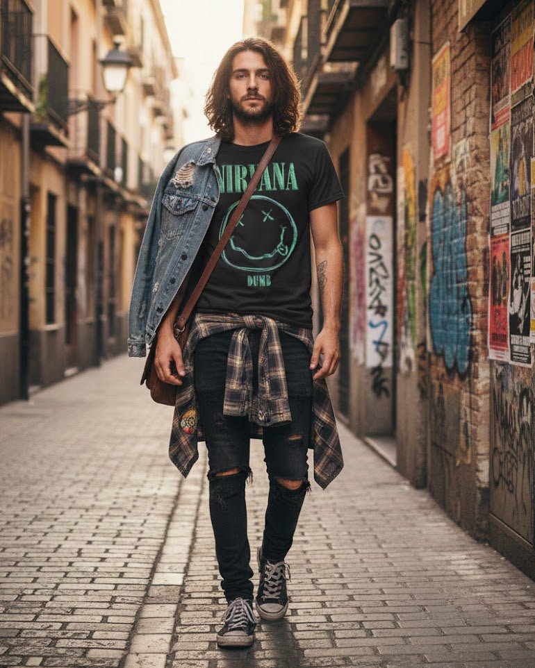 Camiseta Nirvana - Dumb - Unisex - RockTheNight