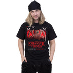 Camiseta Stranger Things - 8 Bit Upside down - Unisex - RockTheNight