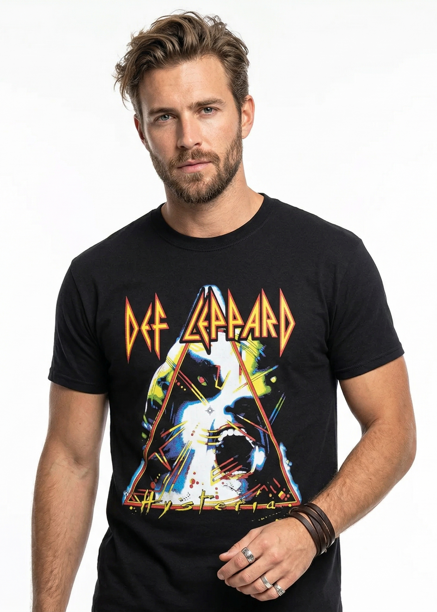 Camiseta Def Leppard Hysteria