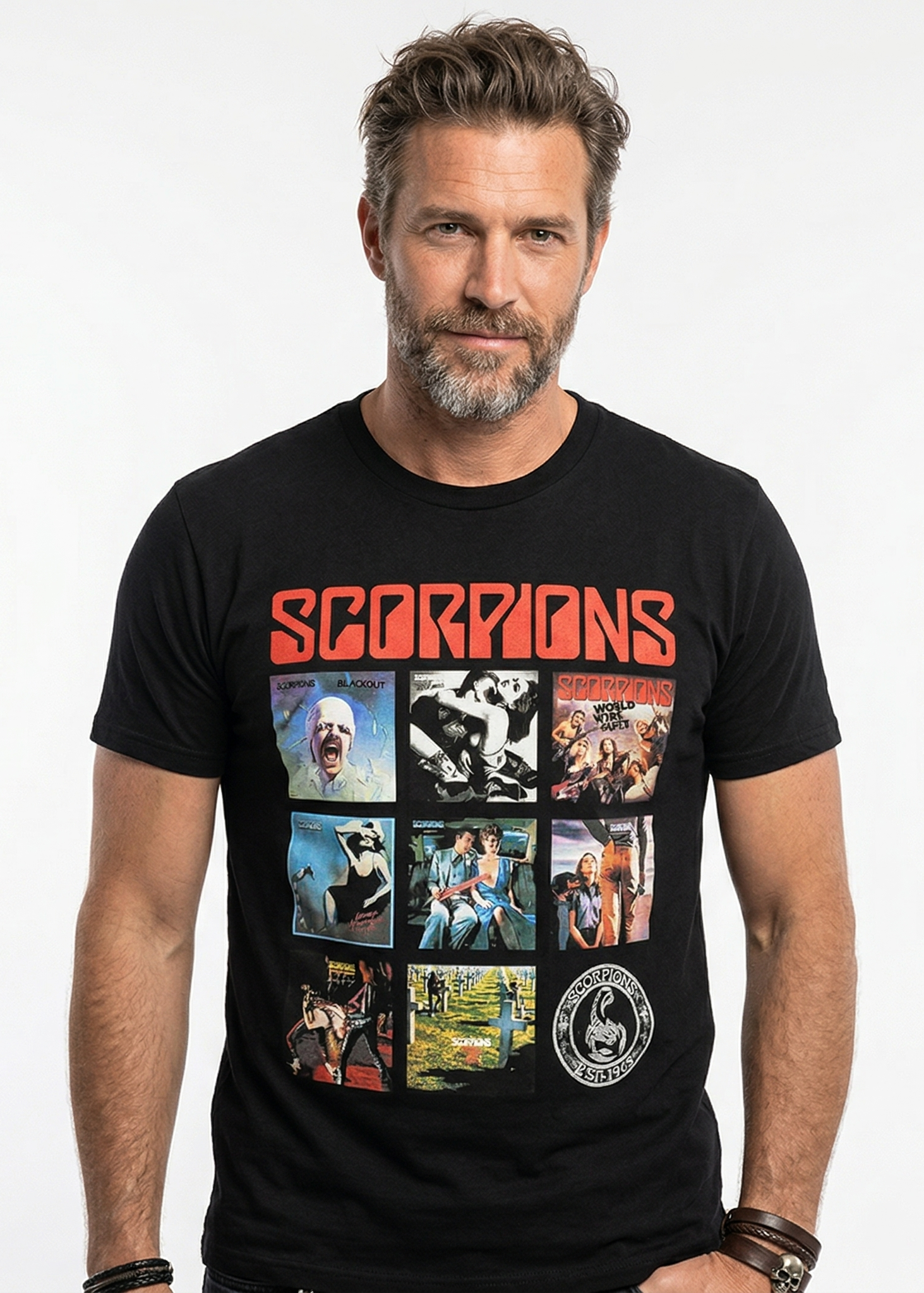 Camiseta Scorpions Remastered