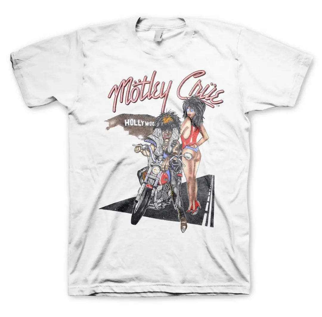 Camiseta Mötley Crue - Alister Motorcicle 87